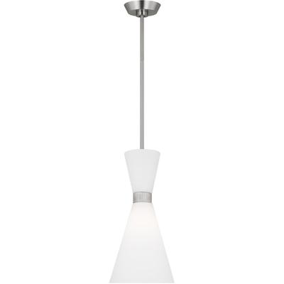 Generation Lighting Designers - Belcarra Small Pendant - Brushed Steel - DJP1101BS