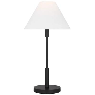 Generation Lighting Designers - Porteau Medium Table Lamp - Midnight Black - DJT1011MBK1