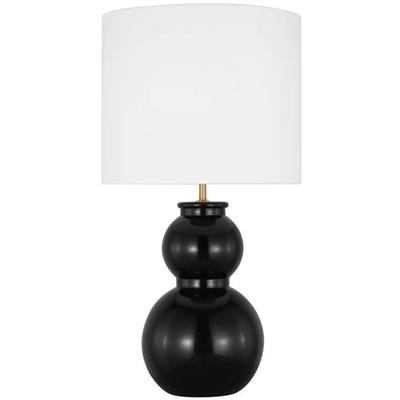 Generation Lighting Designers - Buckley Medium Table Lamp - Gloss Black - DJT1051GBK1