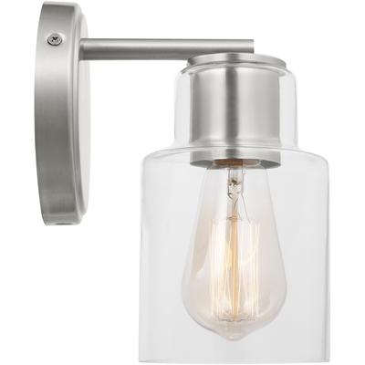 Generation Lighting Designers - Sayward Small Sconce - Brushed Steel - DJV1001BS