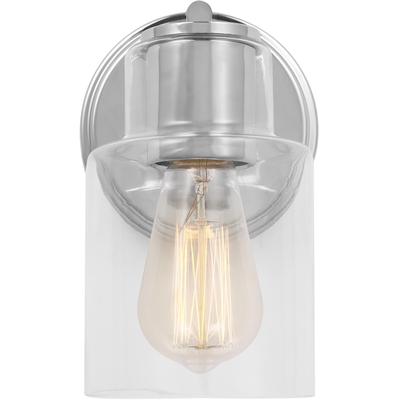 Generation Lighting Designers - Sayward Small Sconce - Chrome - DJV1001CH