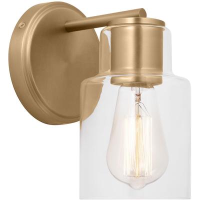 Generation Lighting Designers - Sayward Small Sconce - Satin Brass - DJV1001SB