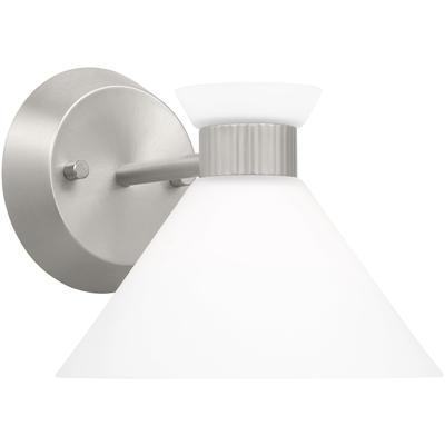 Generation Lighting Designers - Belcarra Small Sconce - Brushed Steel - DJV1011BS