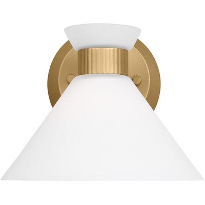 Generation Lighting Designers - Belcarra Small Sconce - Satin Brass - DJV1011SB