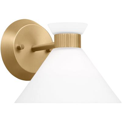 Generation Lighting Designers - Belcarra Small Sconce - Satin Brass - DJV1011SB