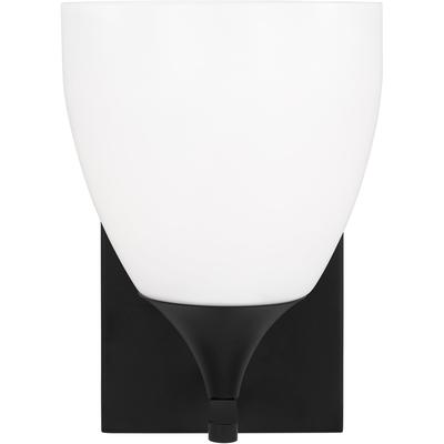 Generation Lighting Designers - Toffino Small Sconce - Midnight Black - DJV1021MBK