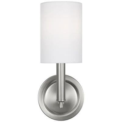 Generation Lighting Designers - Egmont Medium Sconce - Brushed Steel - DJW1051BS