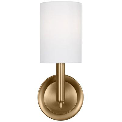 Generation Lighting Designers - Egmont Medium Sconce - Satin Brass - DJW1051SB