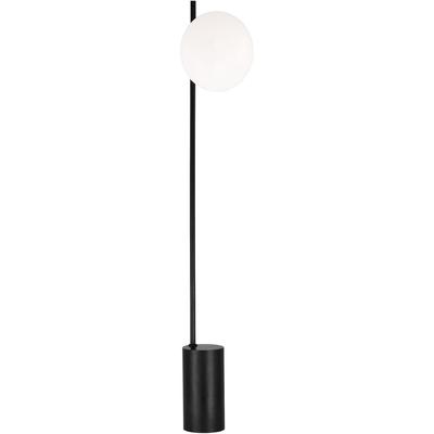 Generation Lighting Designers - Lune 1-Light Floor Lamp - Aged Iron - ET1361AI1