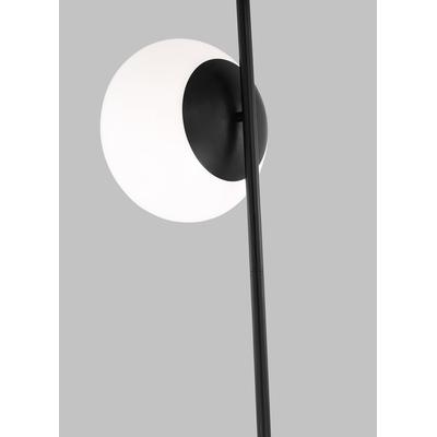 Generation Lighting Designers - Lune 1-Light Floor Lamp - Aged Iron - ET1361AI1