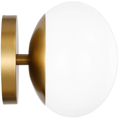 Generation Lighting Designers - Lune 1-Light Sconce - Burnished Brass - EV1011BBS