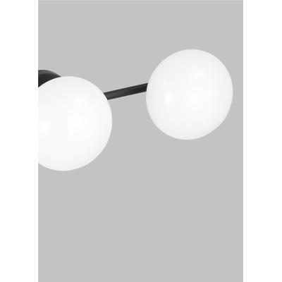 Generation Lighting Designers - Lune 3-Light Vanity Light - Aged Iron - EV1013AI