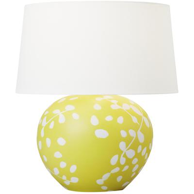 Generation Lighting Designers - Nan Table Lamp - Semi Matte Citron - HT1011WLSMCT1