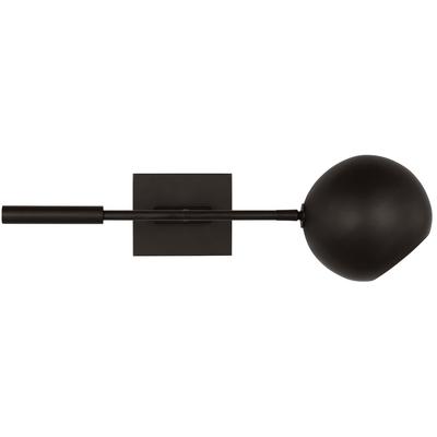 Generation Lighting Designers - Chaumont Medium Task Sconce - Aged Iron - LXW1001AI