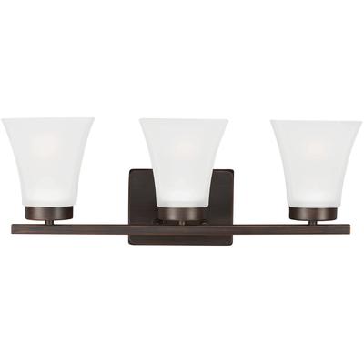 Generation Lighting - Bayfield 3-Light Wall/Bath Sconce - 4411603-710