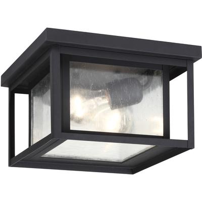 Generation Lighting - Hunnington 2-Light Outdoor Ceiling Flush Mount - 78027-12