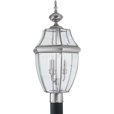 Generation Lighting - Lancaster 3-Light Outdoor Post Lantern - 8239-965