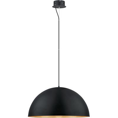 EGLO - Gaetano 1-Light Integrated LED Pendant - Black - 201295A
