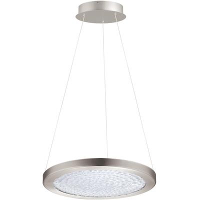 EGLO - Arezzo 3 1-Light Integrated LED Pendant - Matte Nickel - 203446A