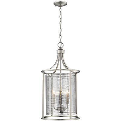EGLO - De Velde 3-Light Pendant - Matte Nickel - 203542A