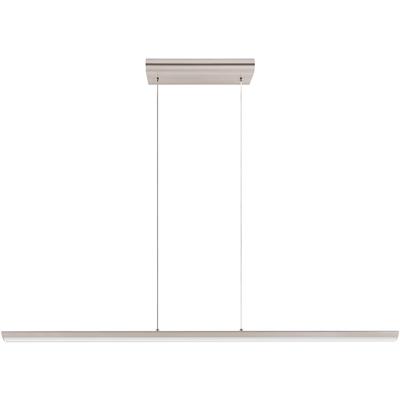 EGLO - Pellaro 1 1-Light LED Linear Pendant - Matte Nickel - 204091A