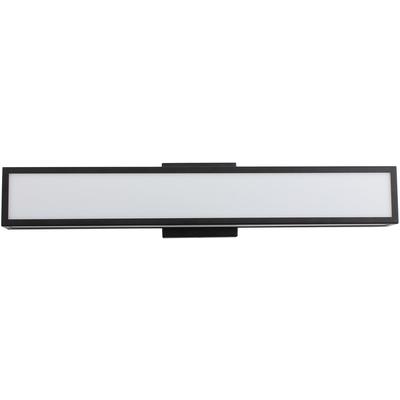 EGLO - Maska 1-Light Integrated LED Vanity Light - Black - 204139A