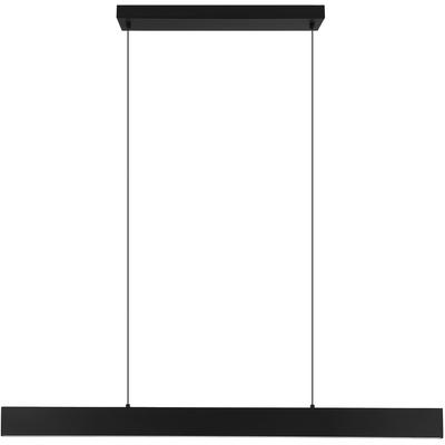 EGLO - Climene 1-Light Integrated LED Linear Pendant - Matte Black - 204376A