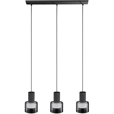 EGLO - Molineros 3-Light Linear Pendant - Black - 204822A