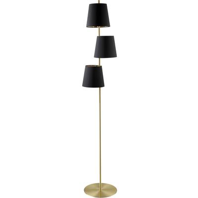 EGLO - Almeida 2 3-Light Floor Lamp - Brushed Brass - 205302A
