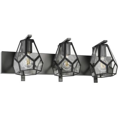 EGLO - Mardyke 3-Light Vanity Light - Black - 205365A