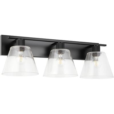 EGLO - Copley 3-Light Vanity Light - Matte Black - 205619A