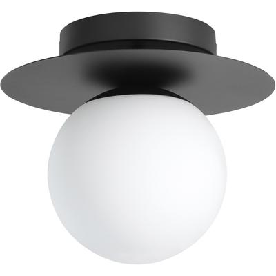 EGLO - Arenales 1-Light Ceiling Light - Structured Black - 205631A
