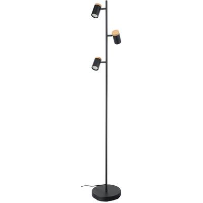 EGLO - Chatterton 3-Light Floor Lamp - Black - 205831A
