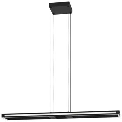 EGLO - Salvilanas 1-Light Integrated LED Pendant - Black - 206018A