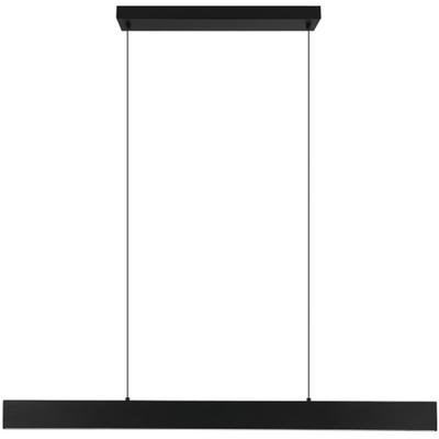 EGLO - Climene 1-Light Integrated LED Linear Pendant - Black - 206038A