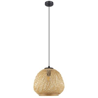 EGLO - Dembleby 1-Light Pendant - Black - 206044A