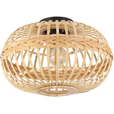 EGLO - Amsfield 1-Light Ceiling Light - Black - 206083A