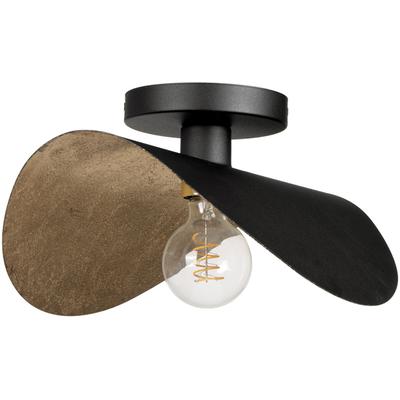 EGLO - Saceda 1-Light Dual-Mount Ceiling/Pendant - Black - 206319A