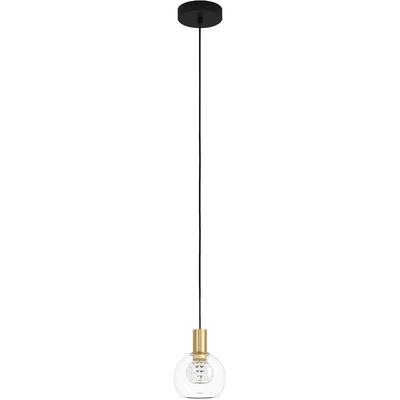 EGLO - Terque 1-Light LED Mini Pendant - Black - 206858A