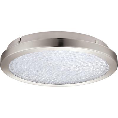 EGLO - Arezzo 2 1-Light LED Ceiling Light - Matte Nickel - 32047A