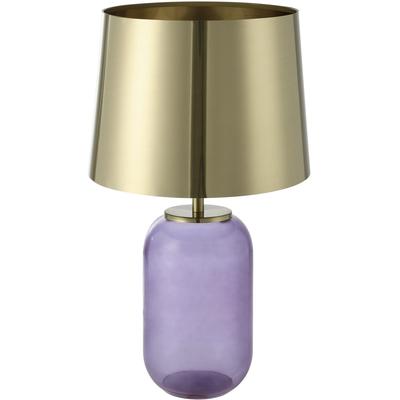 EGLO - Cuite 1-Light Table Lamp - Transparent Indigo Glass - 390064A