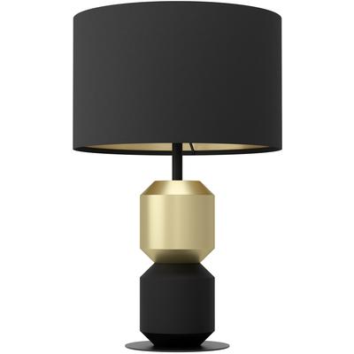 EGLO - Laurignano 1-Light Table Lamp - Black/Brushed Brass - 390188A