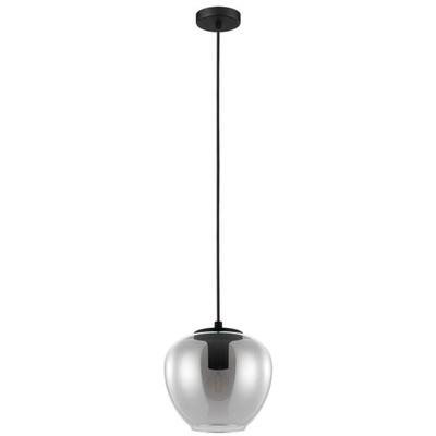 EGLO - Priorat 1-Light Mini Pendant - Black - 39656A