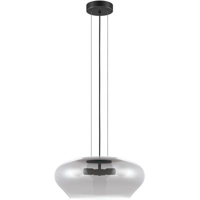 EGLO - Priorat 3-Light Pendant - Black - 39658A