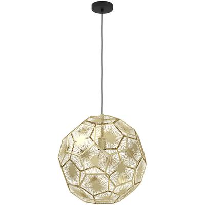 EGLO - Skoura 1-Light Pendant - Black - 39756A