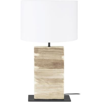 EGLO - Contessore 1-Light Table Lamp - Natural Wood - 39917A