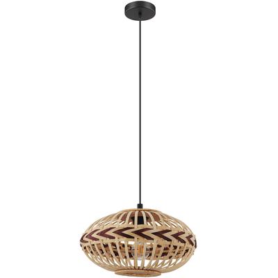 EGLO - Dondarrion 1-Light Pendant - Black - 43271A