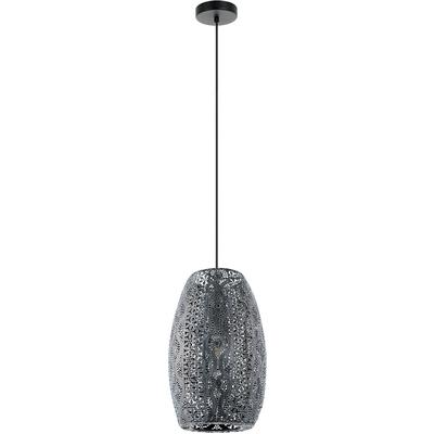 EGLO - Riyadh 1-Light Pendant - Antique Black - 43391A