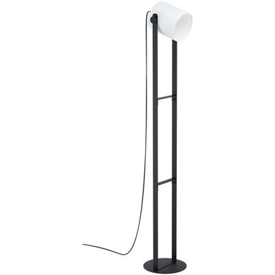 EGLO - Burbank 1-Light Floor Lamp - Black - 43429A