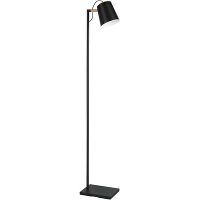 EGLO - Lacey 1-Light Floor Lamp - Structured Black - 43614A
